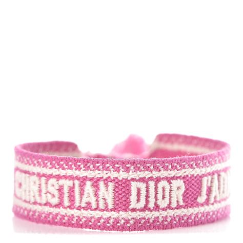 biaisband dior|Dior pink bracelet.